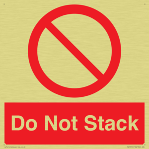 Do Not Stack 